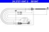 ATE 24.3727-1047.2 Cable, parking brake